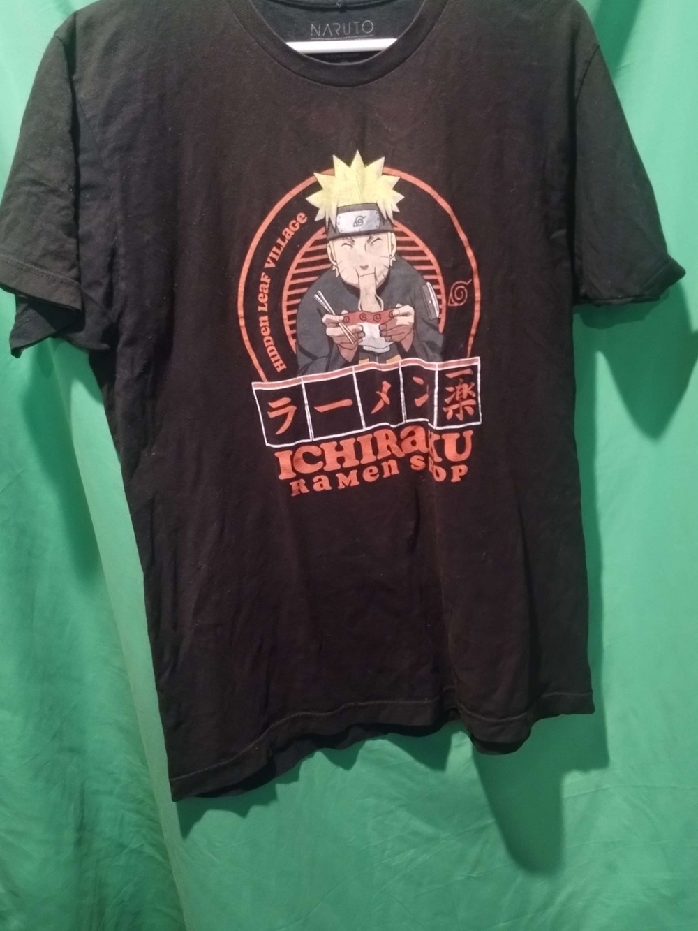 Black Naruto Ichiraku Ramen Graphic Tee